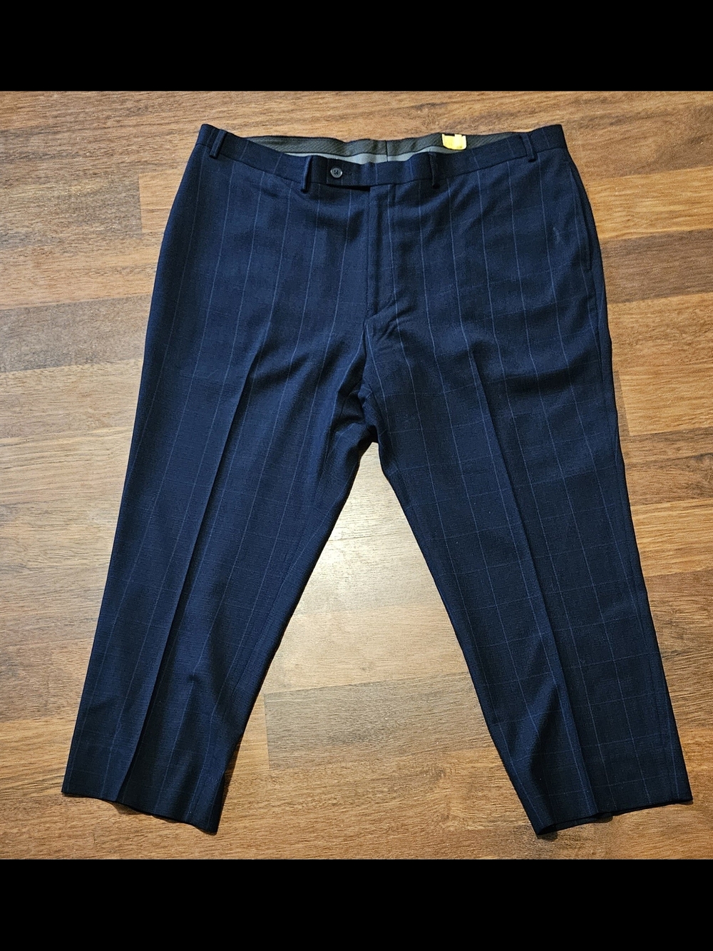 CALVIN KLEIN mens SLIM FIT dress pants SIZE 42x34 COLOR Blue CP34D